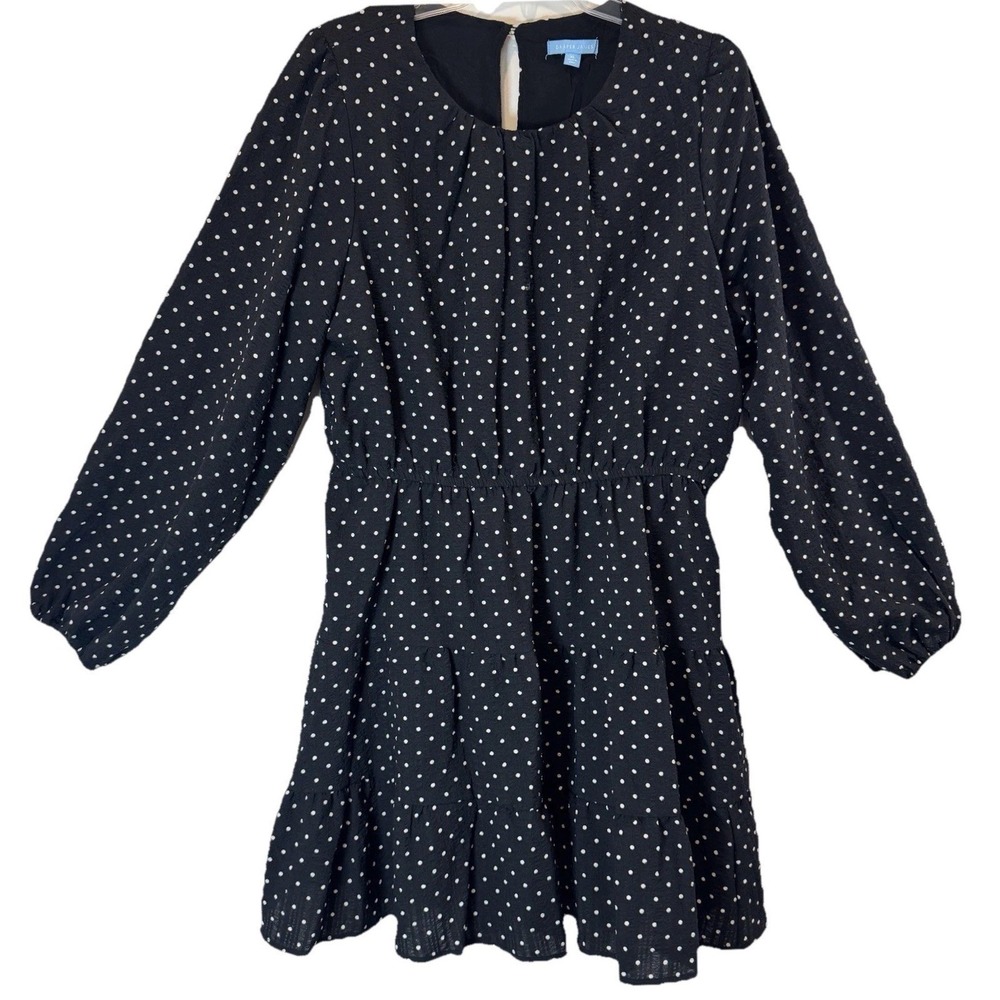 Draper James Dress XL Babydoll Cottagecore Peasant Boho Whimsical Church Chic